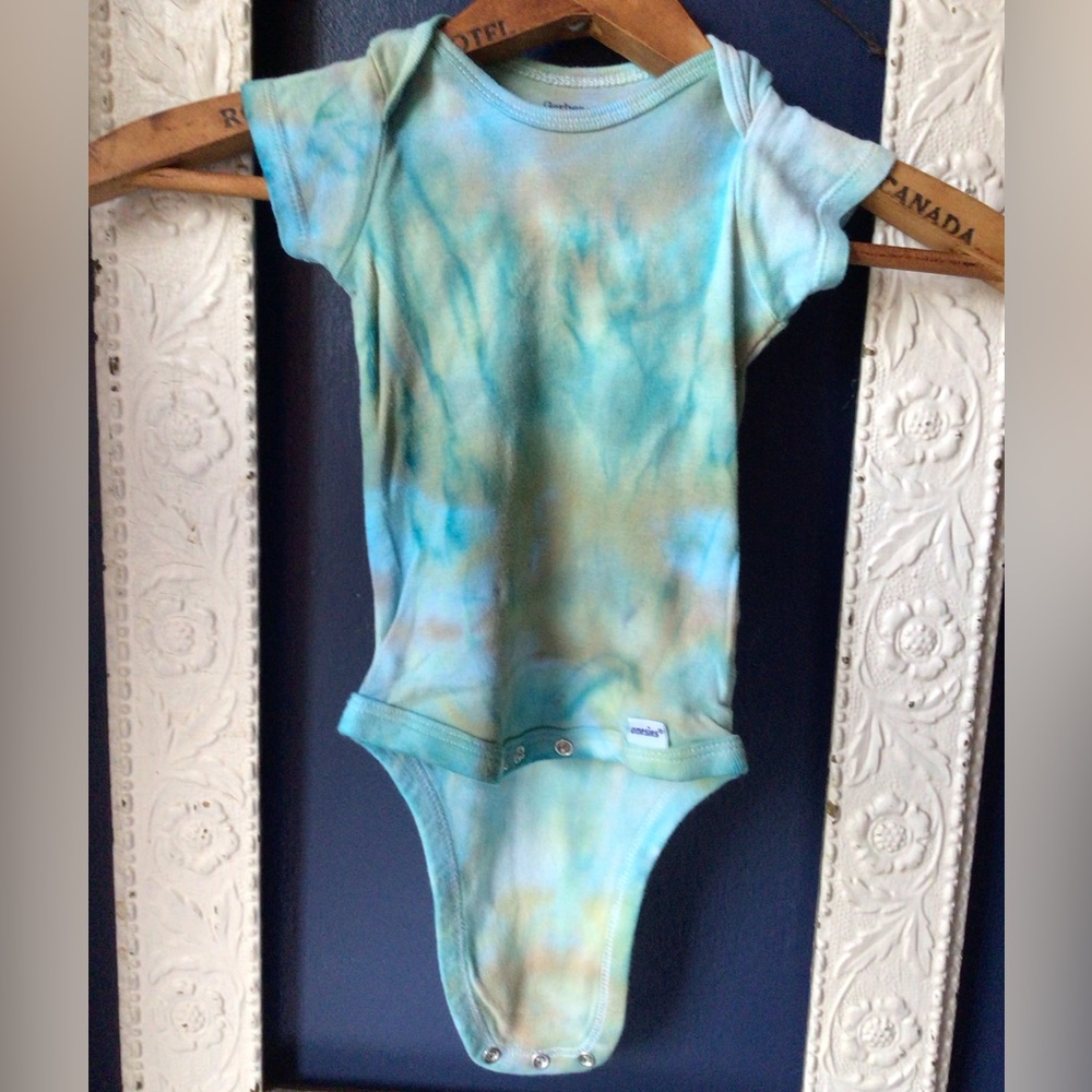 Gerber Ice Dye Baby Onesie